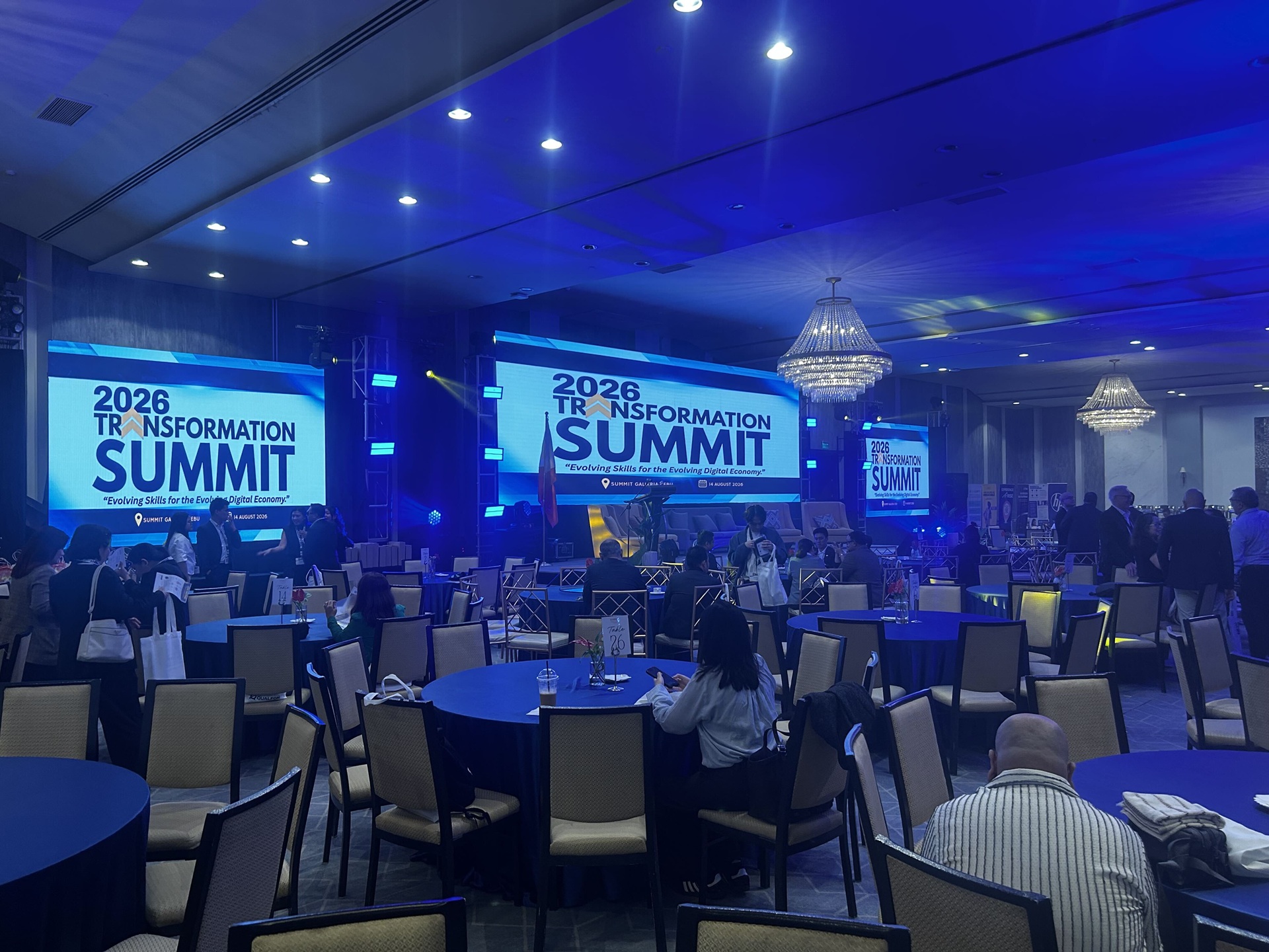 2026 Transformation Summit main stage, Summit Galleria Cebu